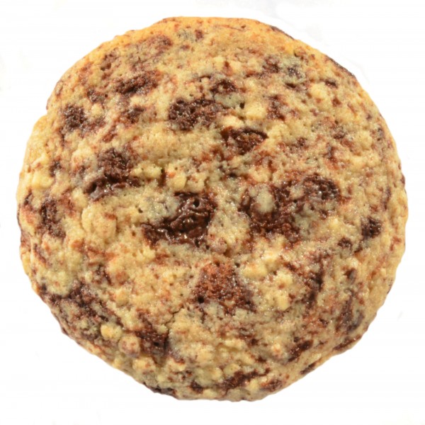 Bio-Cookie mit Zartbitterschokolade und Weizenmehl